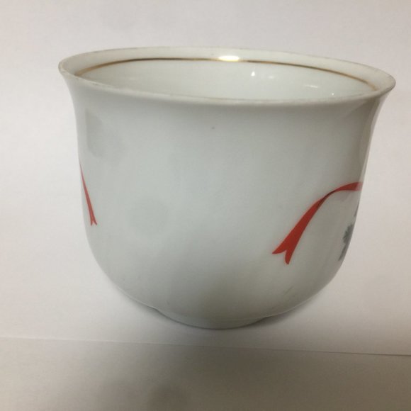 Tea Coffee Cup Christmas Mistletoe Korona Poland - Picture 15 of 16